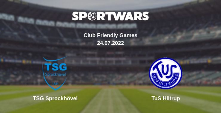 Where to watch the match TSG Sprockhövel - TuS Hiltrup