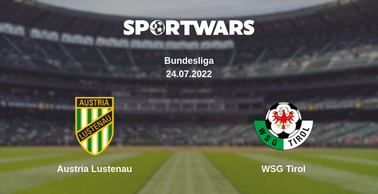 Where to watch the match Austria Lustenau - WSG Tirol