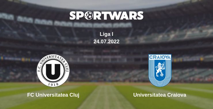 Where to watch the match FC Universitatea Cluj - Universitatea Craiova