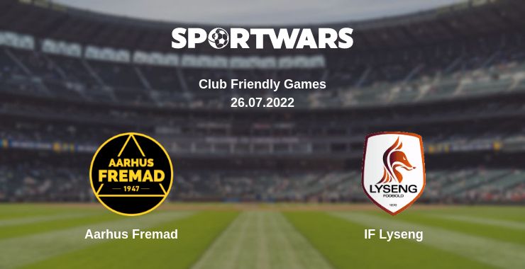 Where to watch the match Aarhus Fremad - IF Lyseng