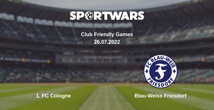 Where to watch the match 1. FC Cologne - Blau-Weiss Friesdorf