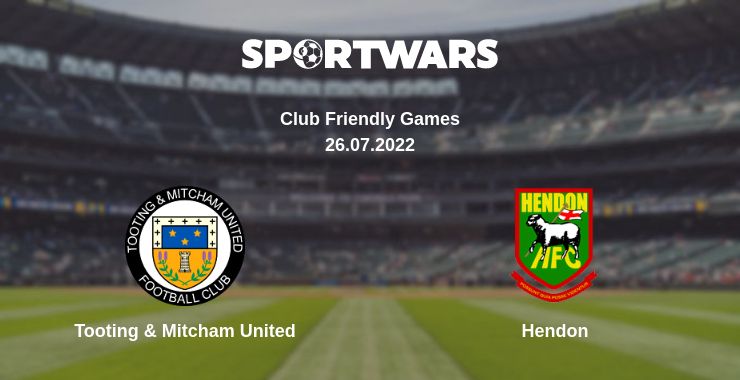 Where to watch the match Tooting & Mitcham United - Hendon