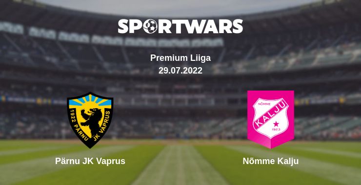 Where to watch the match Pärnu JK Vaprus - Nõmme Kalju