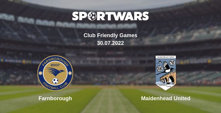 Where to watch the match Farnborough - Maidenhead United