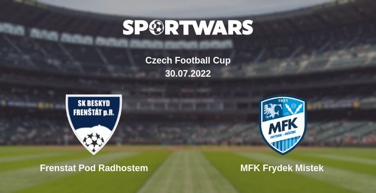 Where to watch the match Frenstat Pod Radhostem - MFK Frydek Mistek