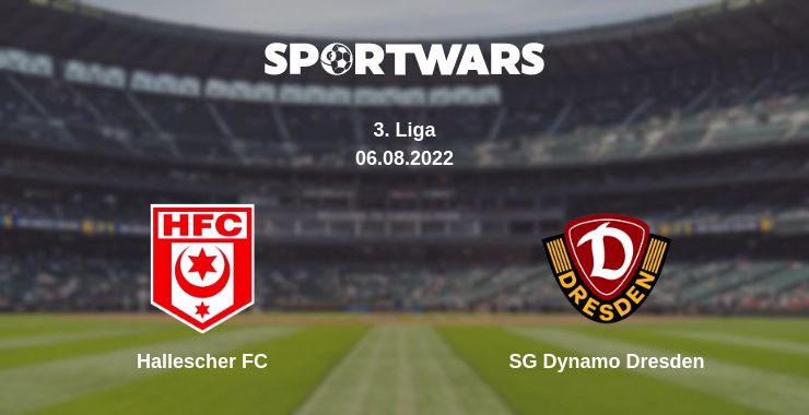 Where to watch the match Hallescher FC - SG Dynamo Dresden