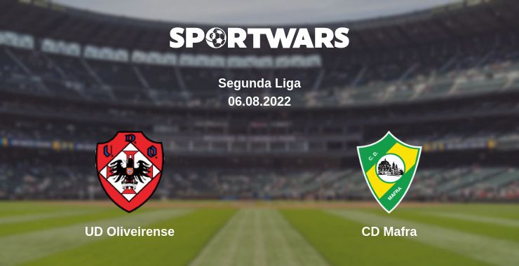 Where to watch the match UD Oliveirense - CD Mafra