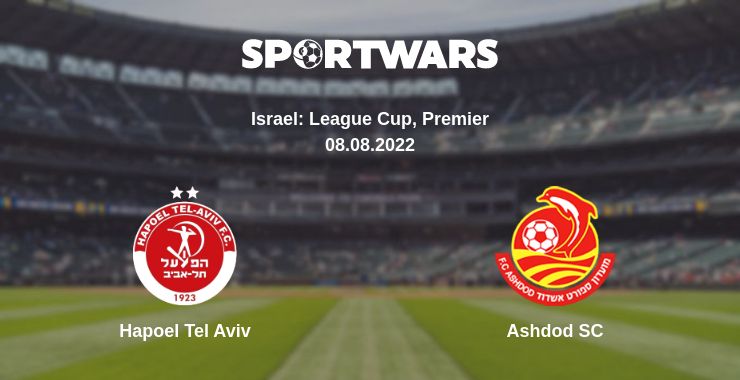 Where to watch the match Hapoel Tel Aviv - Ashdod SC