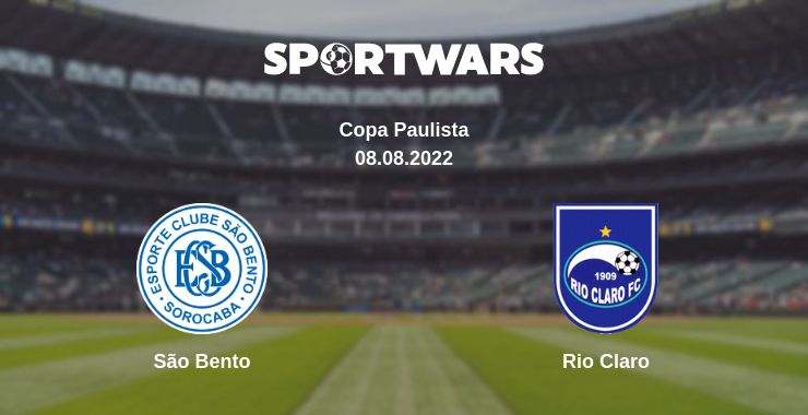 Where to watch the match São Bento - Rio Claro