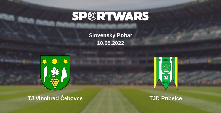 Where to watch the match TJ Vinohrad Čebovce - TJD Príbelce