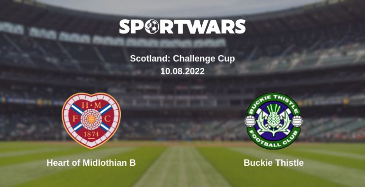 Where to watch the match Heart of Midlothian B - Buckie Thistle