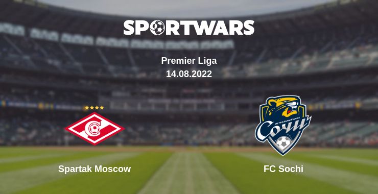 Where to watch the match Spartak Moscow - FC Sochi