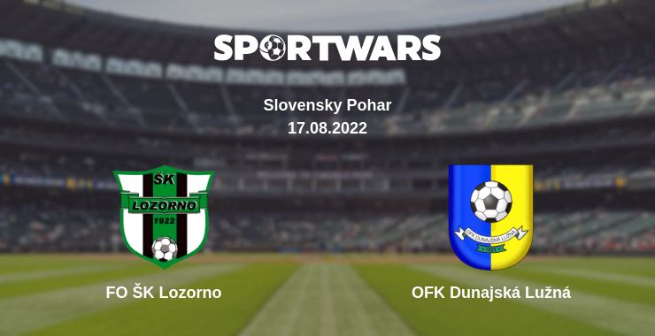 Where to watch the match FO ŠK Lozorno - OFK Dunajská Lužná