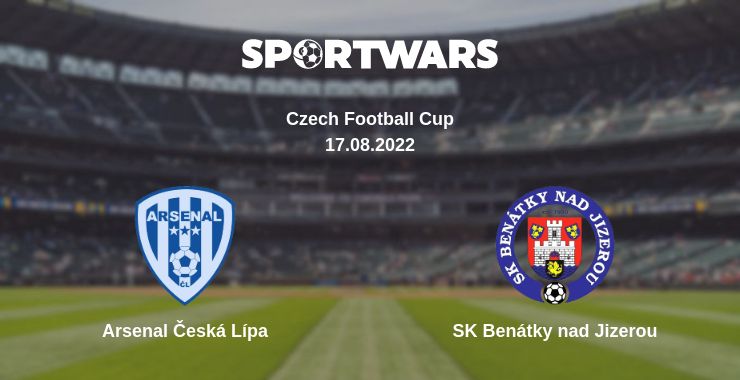 Where to watch the match Arsenal Česká Lípa - SK Benátky nad Jizerou