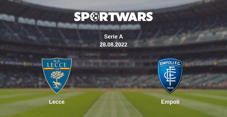 Where to watch the match Lecce - Empoli