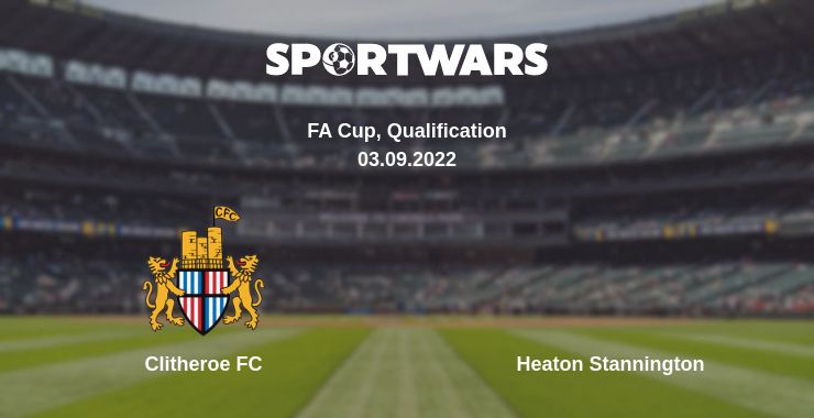 Where to watch the match Clitheroe FC - Heaton Stannington