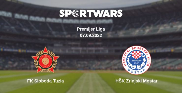 Where to watch the match FK Sloboda Tuzla - HŠK Zrinjski Mostar