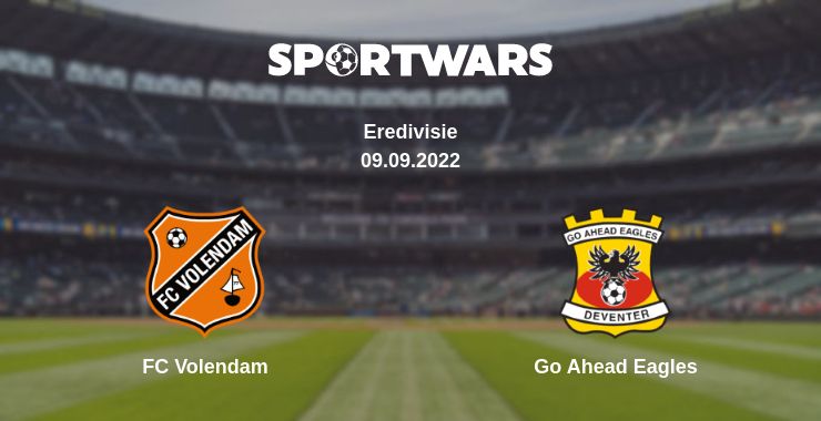 Where to watch the match FC Volendam - Go Ahead Eagles