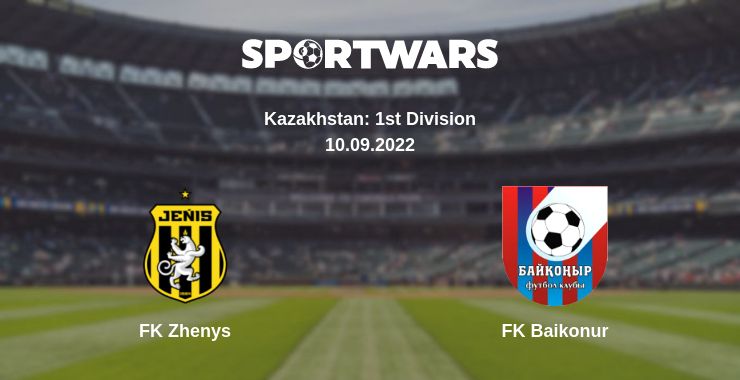 Where to watch the match FK Zhenys - FK Baikonur