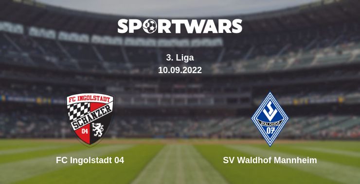 Where to watch the match FC Ingolstadt 04 - SV Waldhof Mannheim