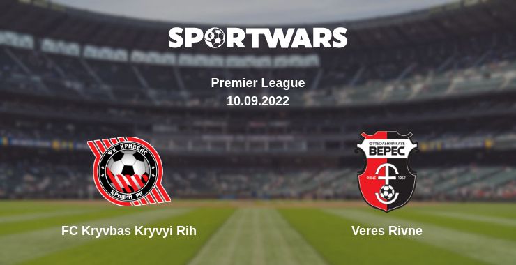 Where to watch the match FC Kryvbas Kryvyi Rih - Veres Rivne