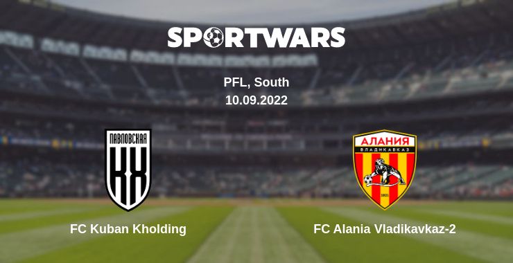 Where to watch the match FC Kuban Kholding - FC Alania Vladikavkaz-2