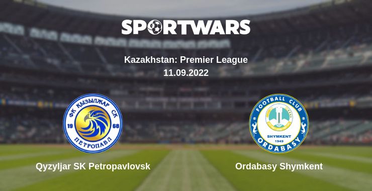 Where to watch the match Qyzyljar SK Petropavlovsk - Ordabasy Shymkent