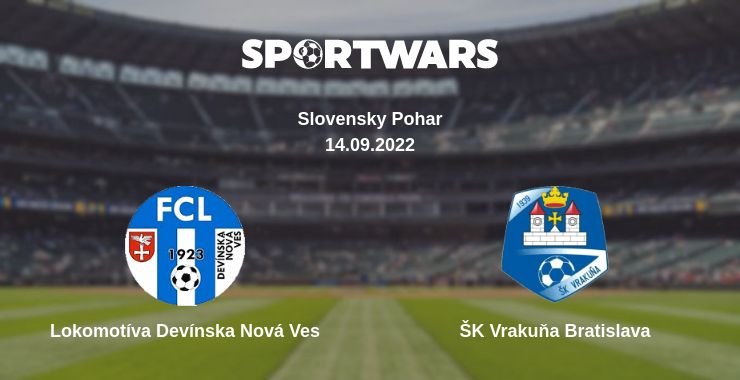 Where to watch the match Lokomotíva Devínska Nová Ves - ŠK Vrakuňa Bratislava