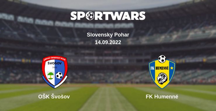 Where to watch the match OŠK Švošov - FK Humenné