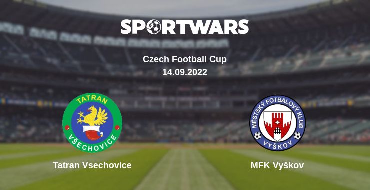 Where to watch the match Tatran Vsechovice - MFK Vyškov