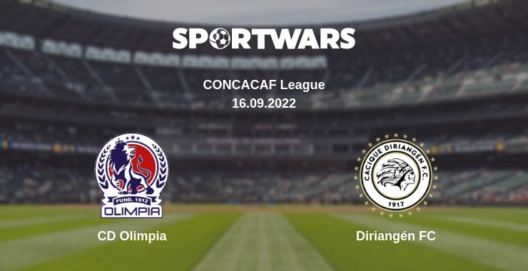 Where to watch the match CD Olimpia - Diriangén FC