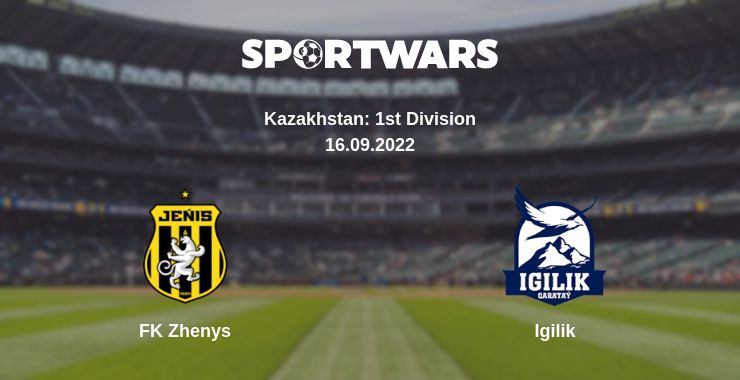 Where to watch the match FK Zhenys - Igilik