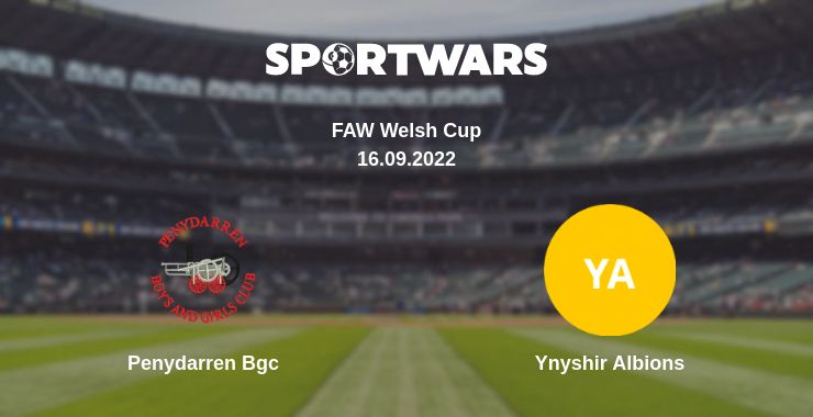 Where to watch the match Penydarren Bgc - Ynyshir Albions