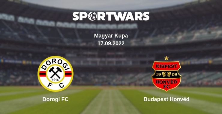 Where to watch the match Dorogi FC - Budapest Honvéd