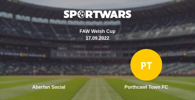 Where to watch the match Aberfan Social - Porthcawl Town FC