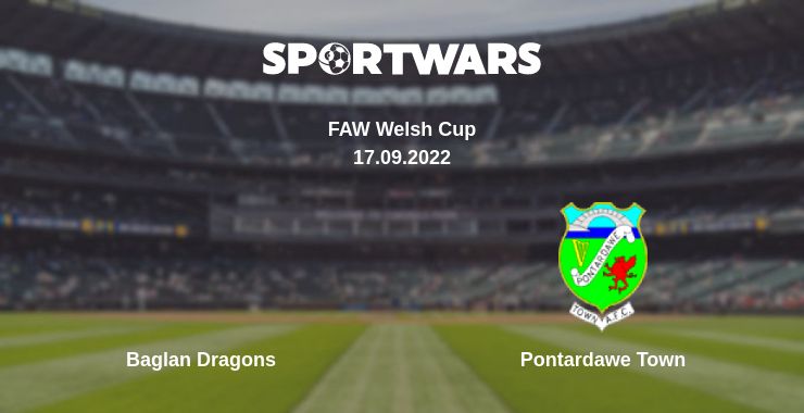 Where to watch the match Baglan Dragons - Pontardawe Town