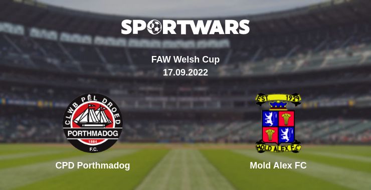 Where to watch the match CPD Porthmadog - Mold Alex FC