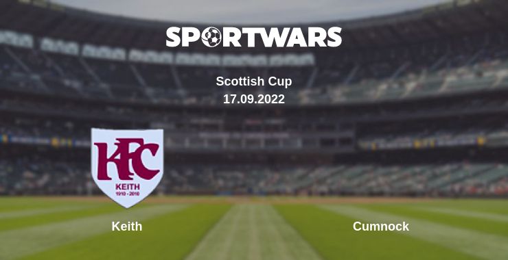 Where to watch the match Keith - Cumnock