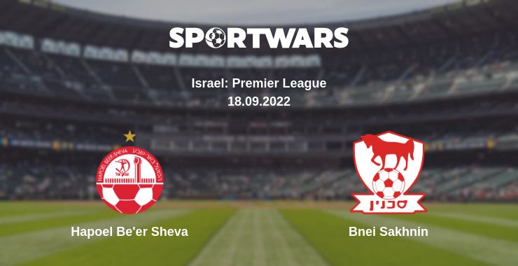 Where to watch the match Hapoel Be'er Sheva - Bnei Sakhnin