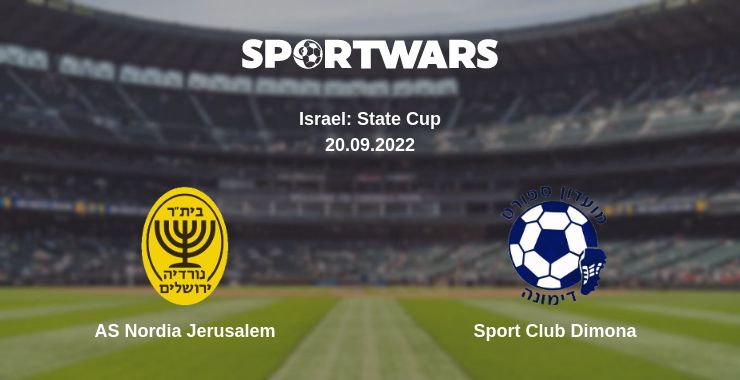 Where to watch the match AS Nordia Jerusalem - Sport Club Dimona