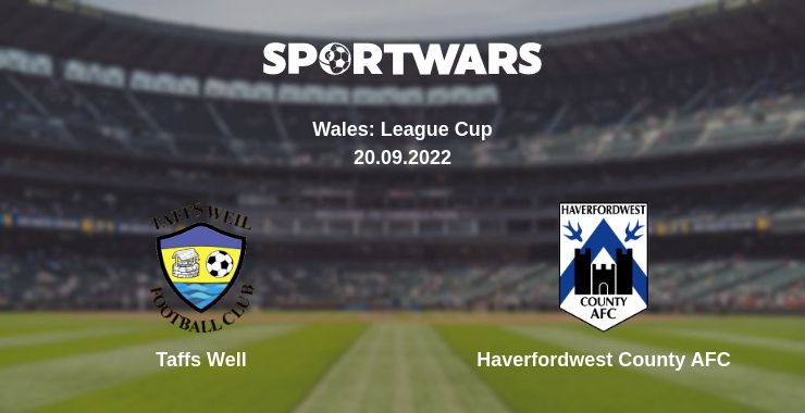 Where to watch the match Taffs Well - Haverfordwest County AFC