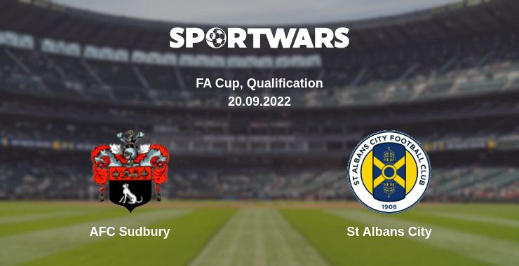 Where to watch the match AFC Sudbury - St Albans City