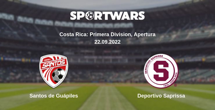 Where to watch the match Santos de Guápiles - Deportivo Saprissa