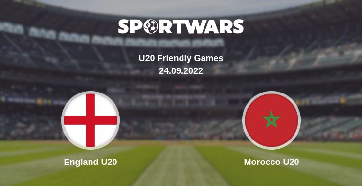 Where to watch the match England U20 - Morocco U20