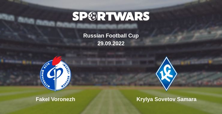 Where to watch the match Fakel Voronezh - Krylya Sovetov Samara