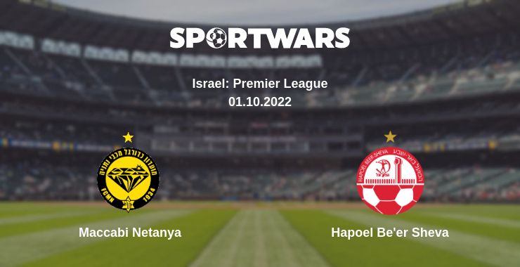 Where to watch the match Maccabi Netanya - Hapoel Be'er Sheva