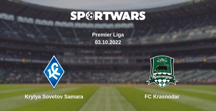 Where to watch the match Krylya Sovetov Samara - FC Krasnodar