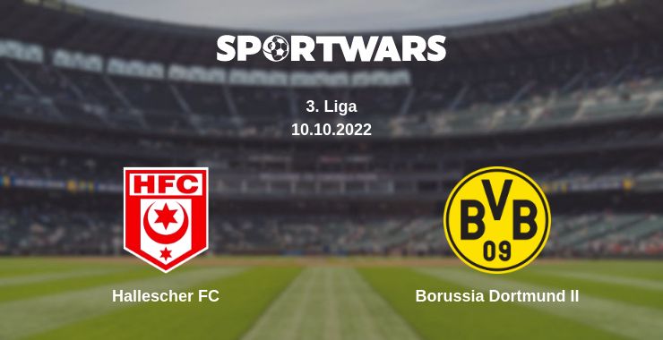 Where to watch the match Hallescher FC - Borussia Dortmund II