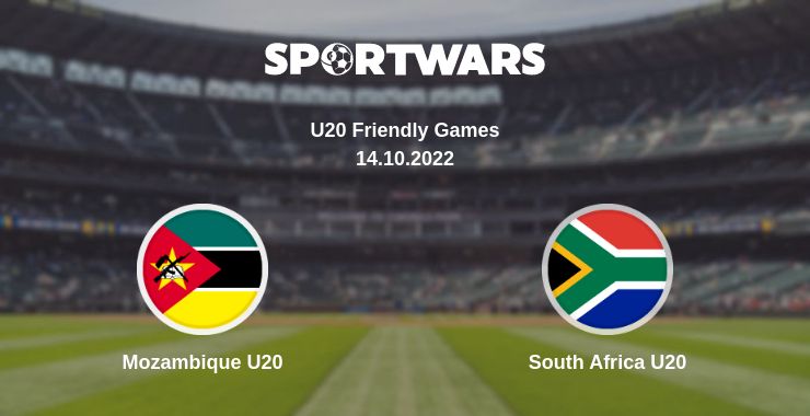 Where to watch the match Mozambique U20 - South Africa U20