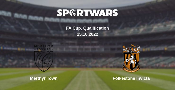 Where to watch the match Merthyr Town - Folkestone Invicta